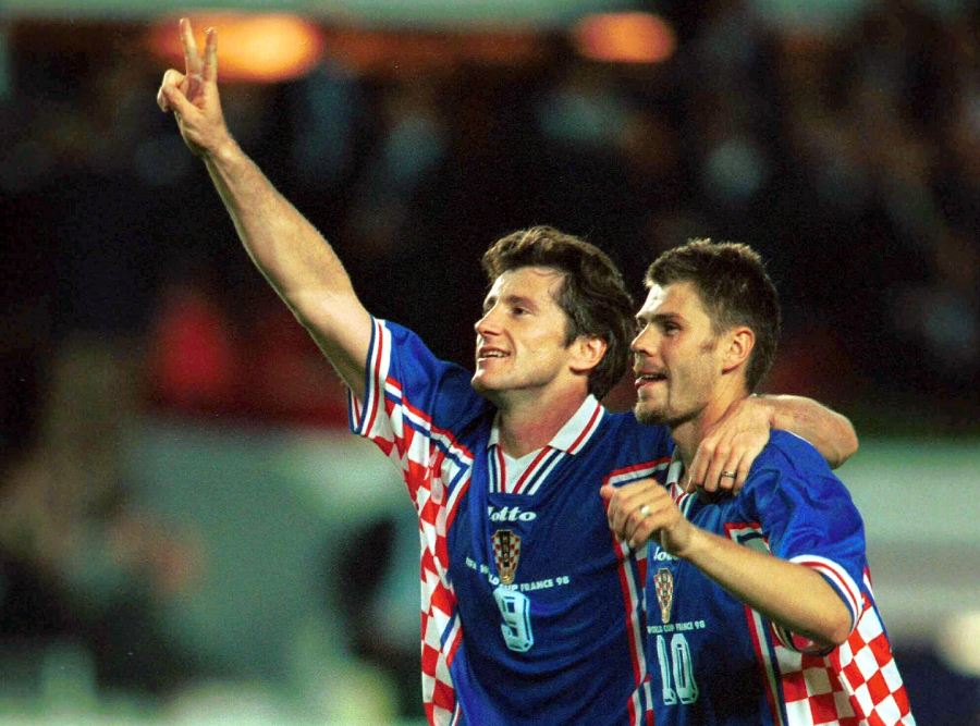 Croacia, con Davir Suker, fue tercero en Francia 98