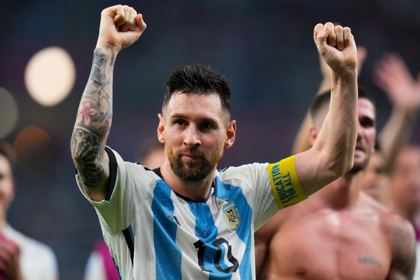 Messi en Qatar 2022 con Argentina
