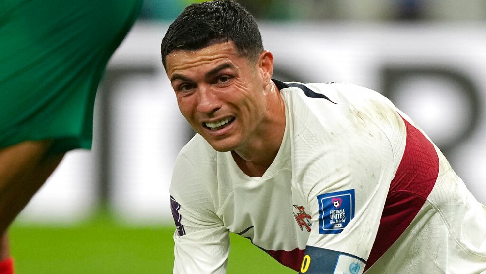 Cristiano Ronaldo estalló en llanto tras la eliminación