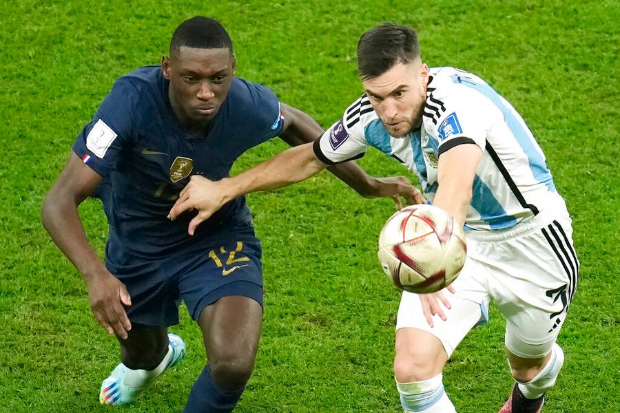 Francia compite ante Argentina en la Final de Qatar 2022