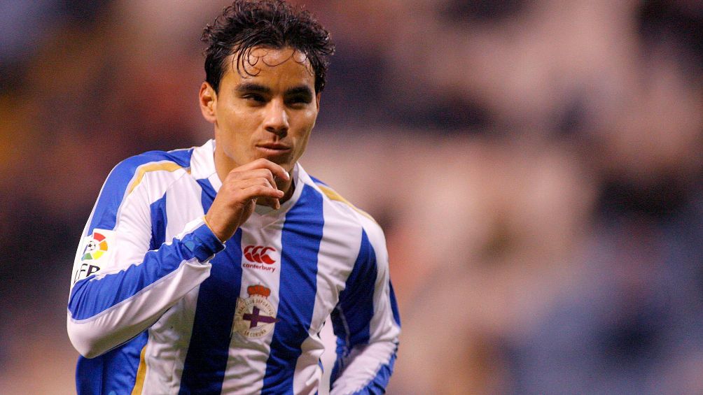 Omar Bravo no tuvo fortuna en el Deportivo La Coruña