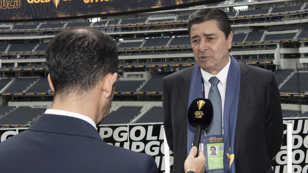 El mexicano durante una entrevista en Copa Oro