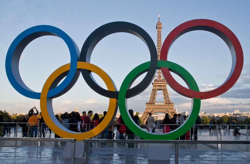 El logo de los Juegos Olímpicos 