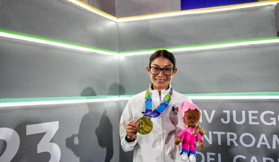 Laura Galván, medallista en los Juegos Centroamericanos