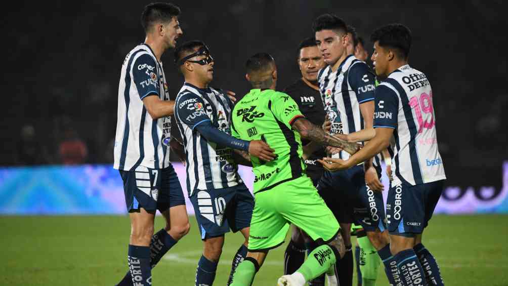 Agustín Urzi de Juárez se encaró con jugadores de Pachuca