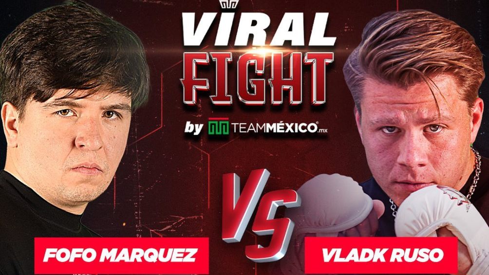 Cartel de la pelea entre 'Fofo' Márquez y Vladk Ruso