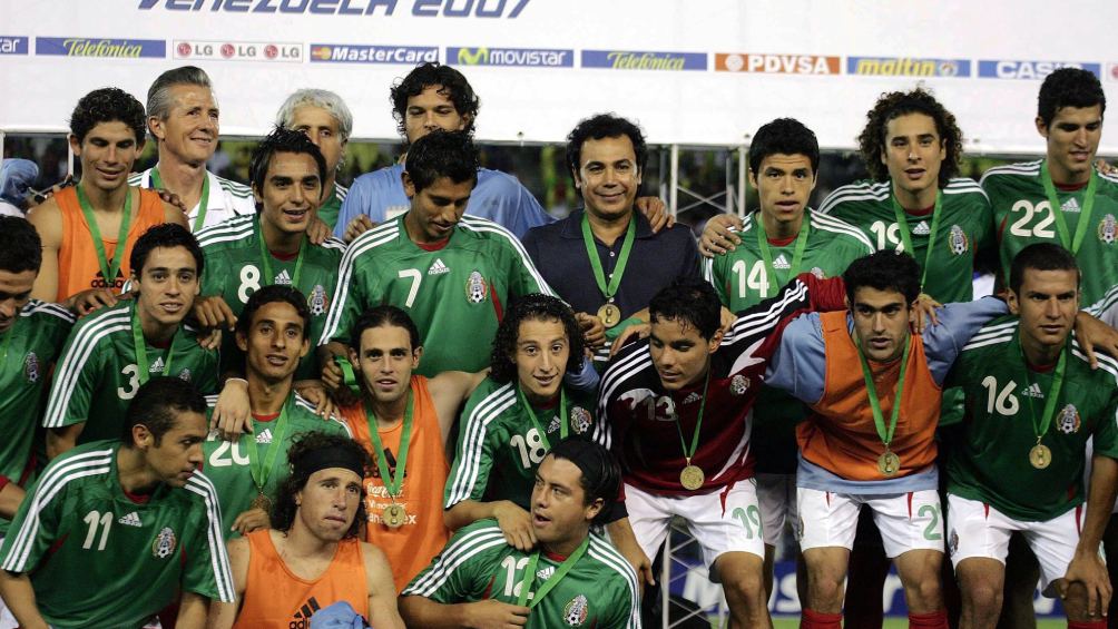 El último tercer lugar de la Selección Mexicana se dio en 2007 