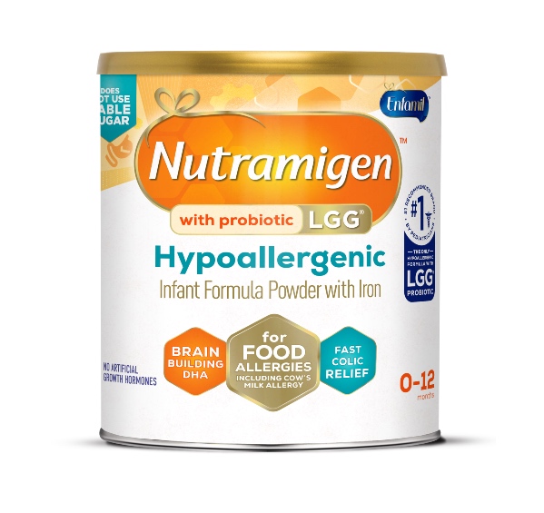 Una lata de Nutramigen, marca que resultó contaminada. 