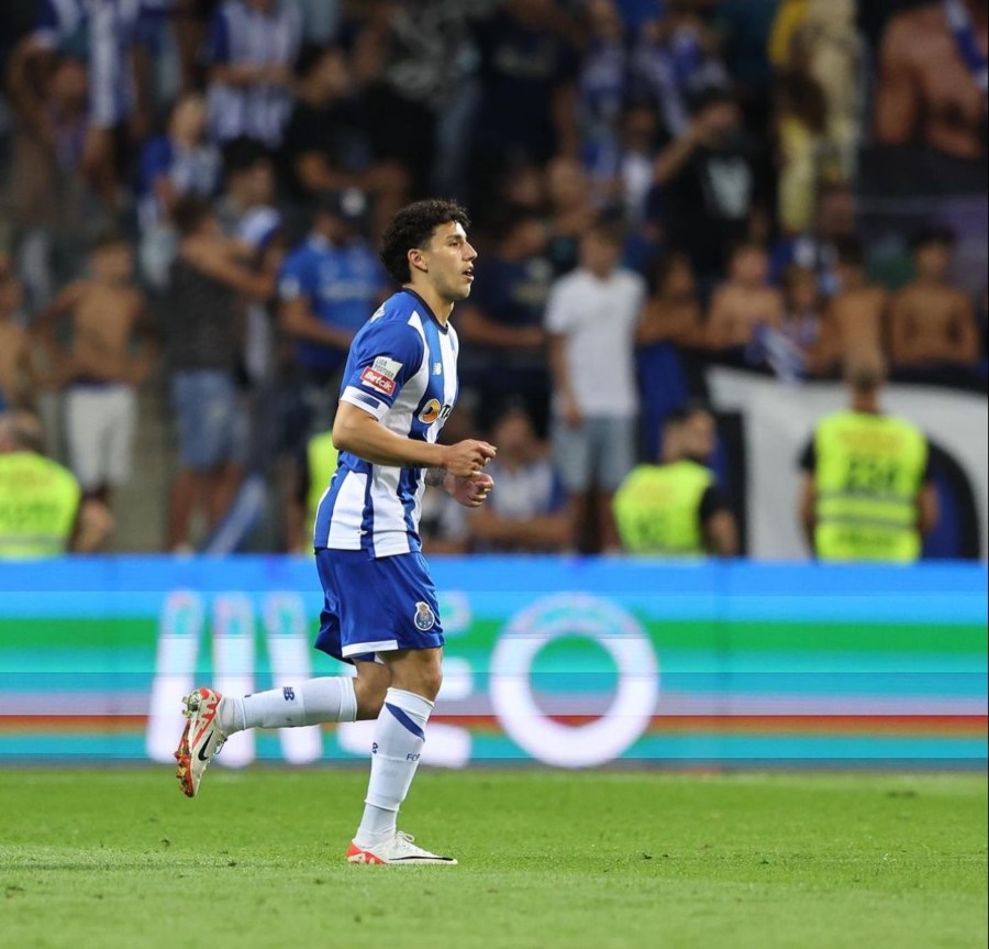 Jorge durante su paso por Porto