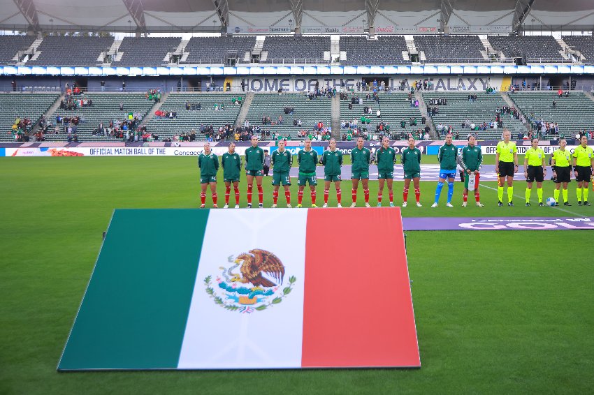 México en su debut en la Copa Oro W 2024