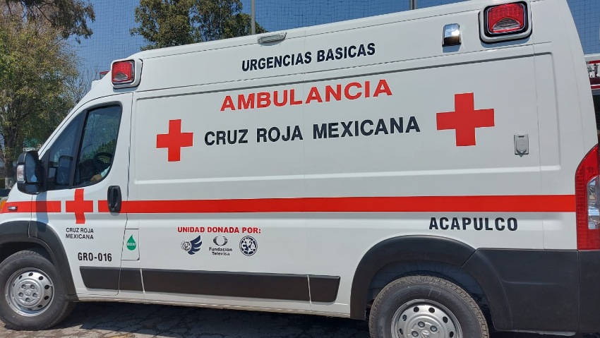 Ambulancia donada por América para el estado de Guerrero