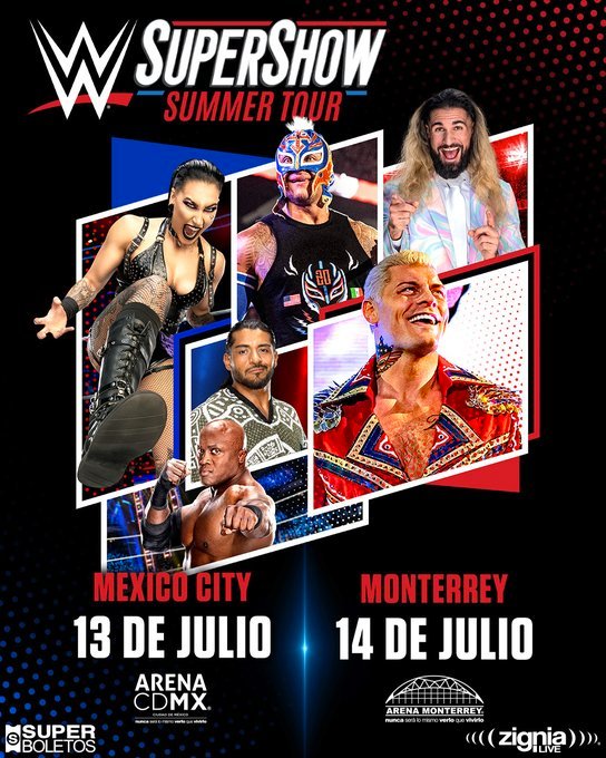 WWE anuncia dos funciones en México