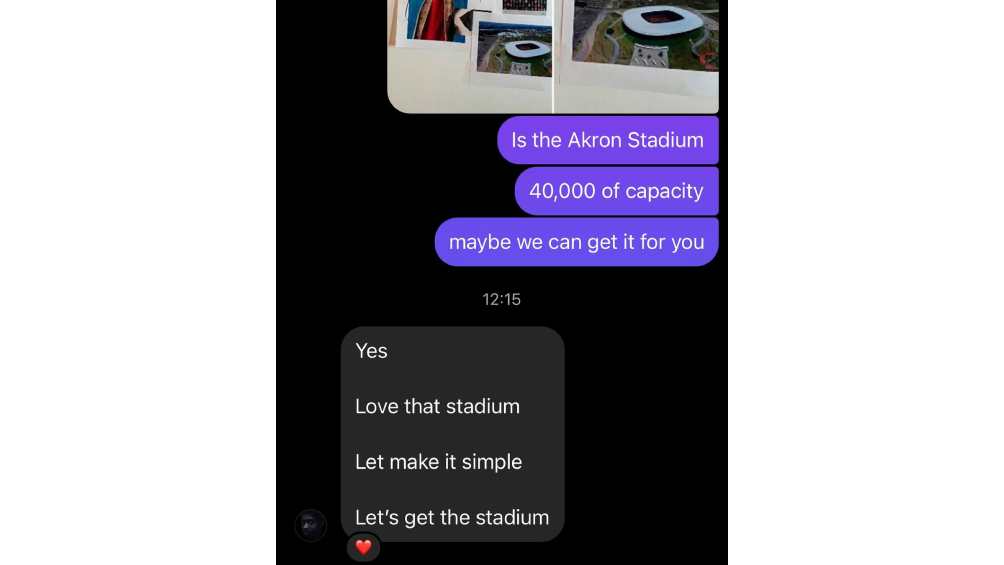 En dicha conversación, el rapero dijo que ama el Estadio Akron, donde juega Chivas. 