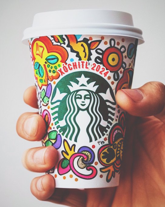 La gente está creando vasos como si fueran hechos por Starbucks.