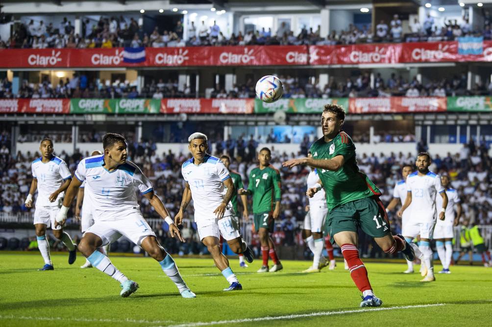Giménez ante Honduras en la Nations League