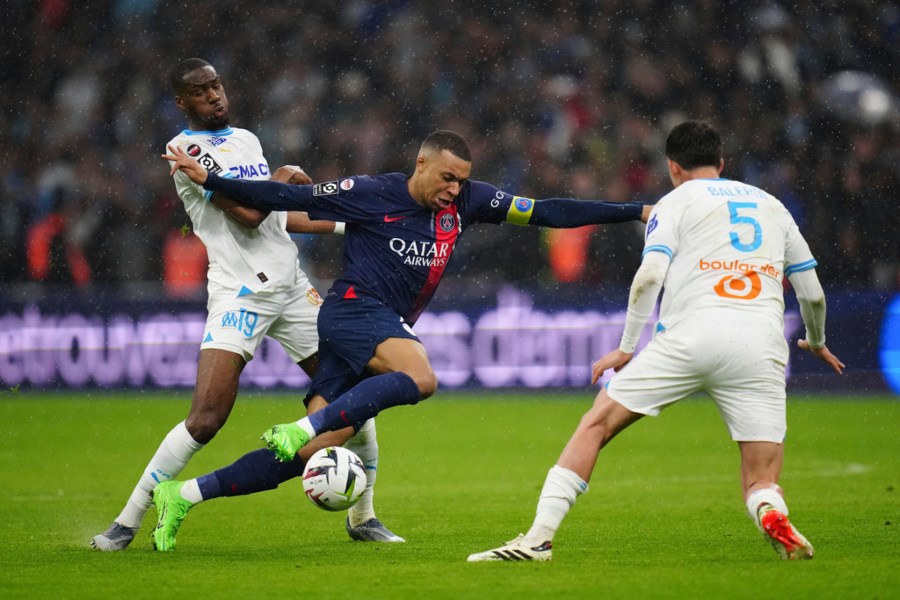Kylian Mbappé vs Marseille