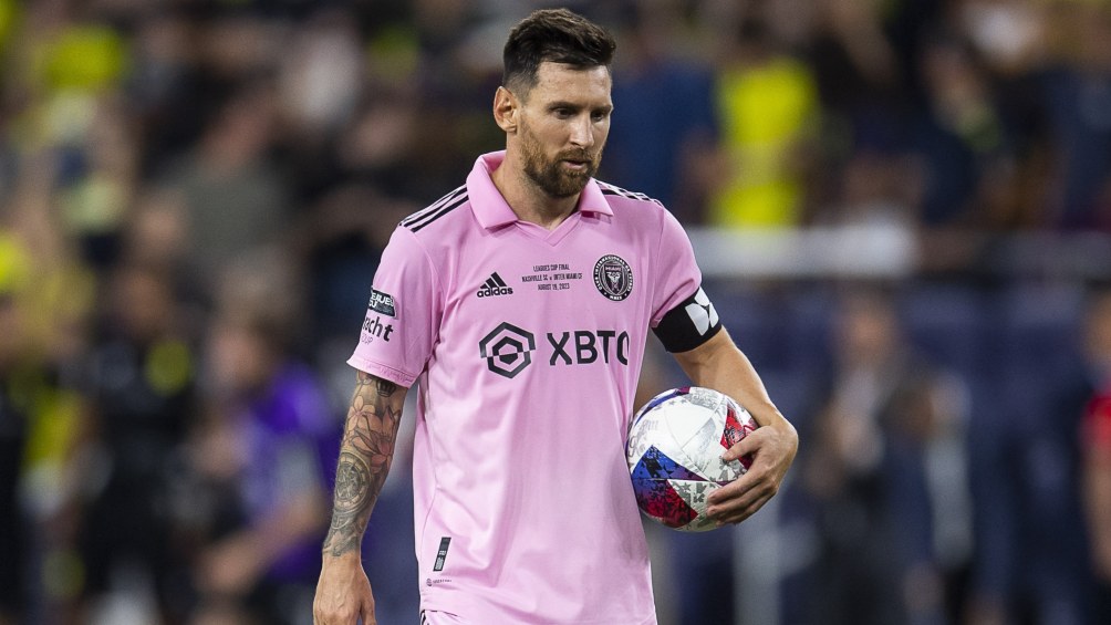 Messi está en duda para el partido vs Rayados