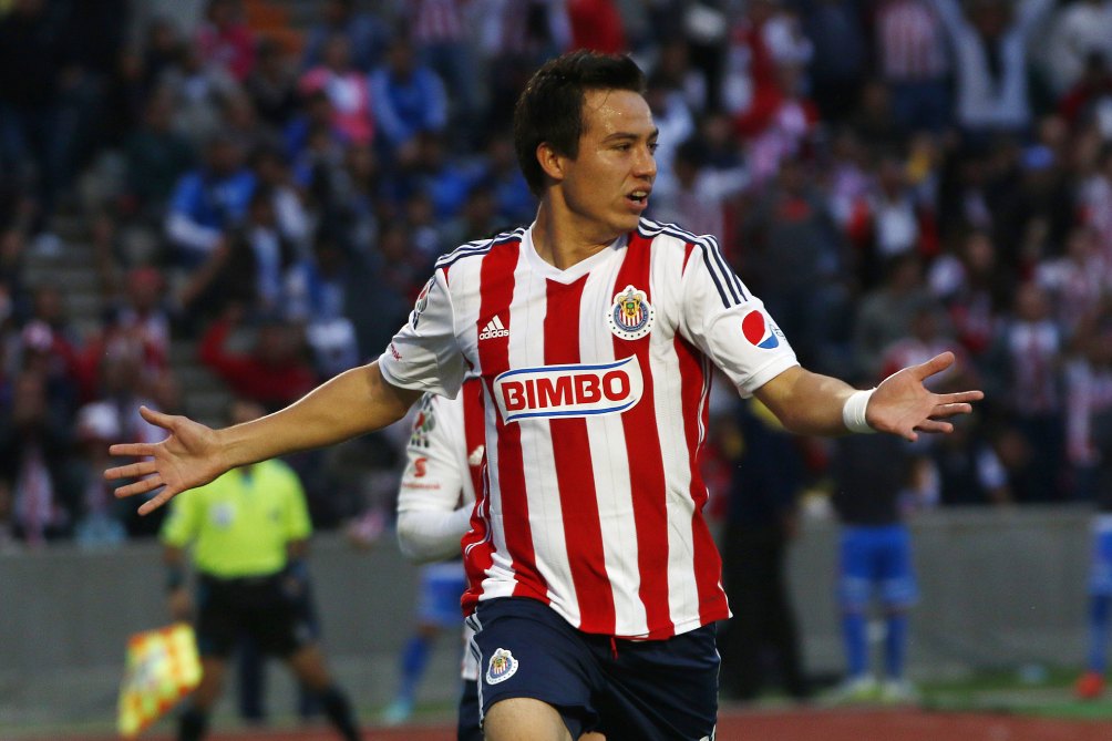 Cubo Torres en celebración contra Puebla