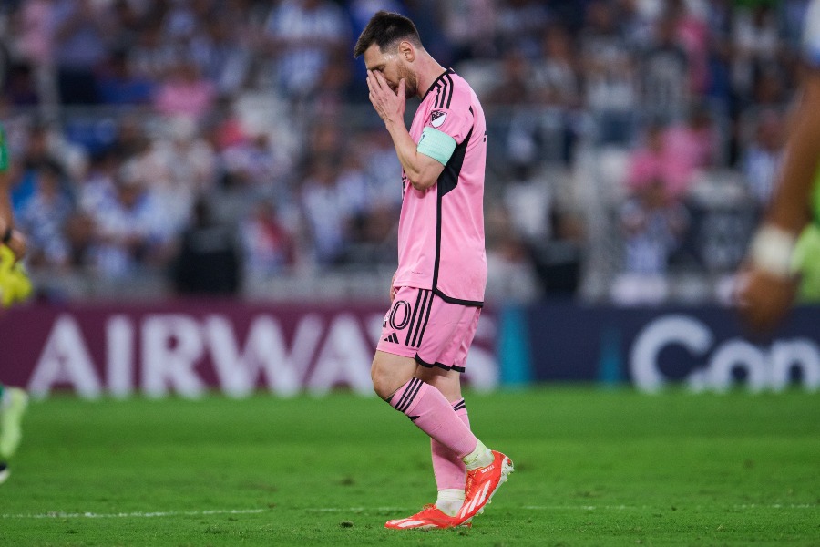 Lionel Messi no metió gol ante Rayados