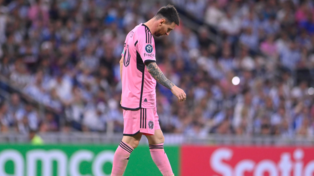 Lionel Messi tras ser eliminado