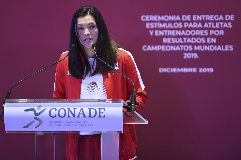 Del Rosario Espinoza recibió el Premio Nacional del Deporte en 2019