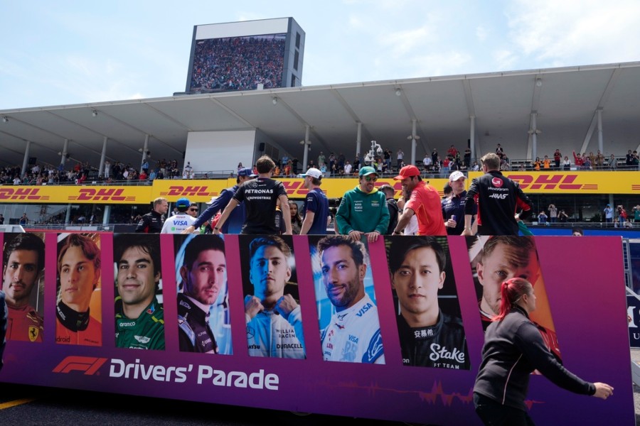 Desfile de pilotos de F1