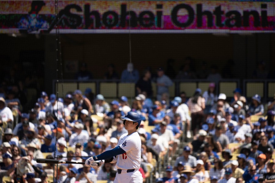 Shohei Ohtani en Dodger Stadium