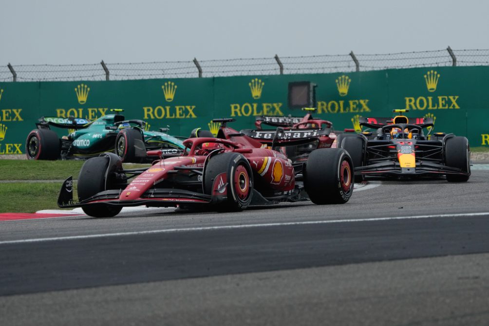 Charles Leclerc en el Gran Premio de China
