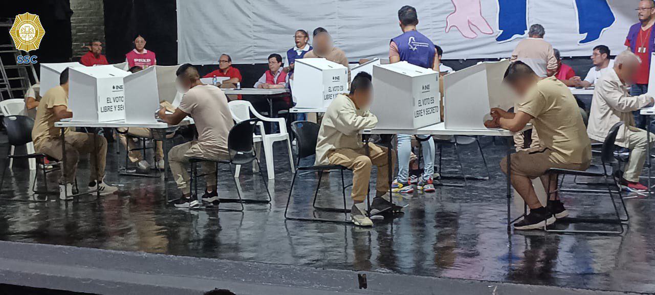En la CDMX los internos ya ejercieron su derecho a votar