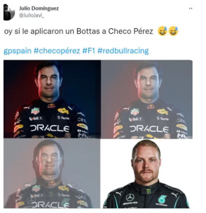 Los memes que dejó el segundo lugar de Checo Pérez en el GP de España