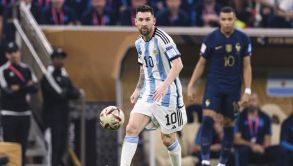 Messi en la Final de Qatar 2022 vs francia 