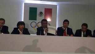 Los federativos mexicanos en conferencia 