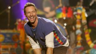 El cantante del Coldplay en una presentación