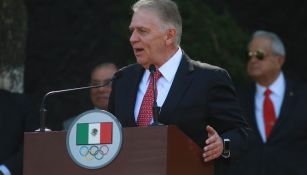 Carlos Padilla en la Ceremonia a 100 días de Río 2016