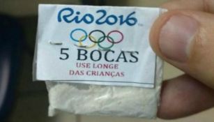 Dosis de cocaína incautada por la Policía Civil de Río de Janeiro