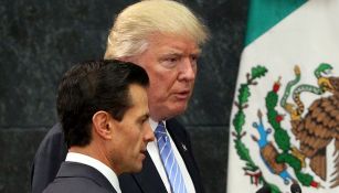 Peña Nieto y Trump, en la visita del entonces candidato a México