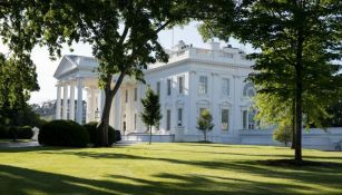 La Casa Blanca vista desde el jardín