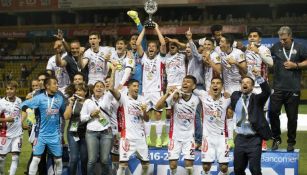 Lobos BUAP festeja su ascenso a Primera División 
