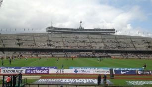 El Estadio de CU cuenta con poca gente para ver a Pumas contra Celaya