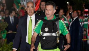 Juan Carlos Osorio, en su llegada a Costa Rica con el Tri