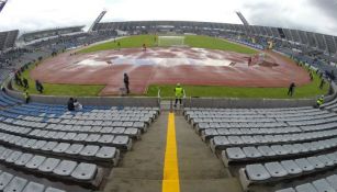 Estadio Universitario BUAP, en malas condiciones tras las lluvias
