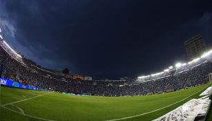 Estadio Azul previo a un partido 