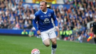 Wayne Rooney, durante un partido del Everton