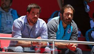 Arturo Villanueva y Joaquin Beltran ven el juego entre Toluca y Gallos del A2017