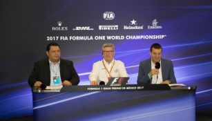 Ross Brawn en conferencia de prensa previo al GP de México