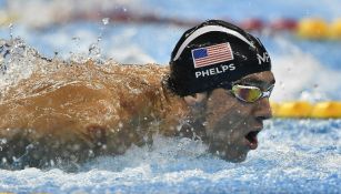 Michael Phelps, durante una prueba en Juegos Olímpicos