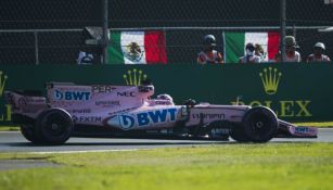 Sergio Pérez, en el segundo día del Gran Premio de México