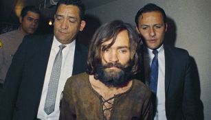 Charlos Manson cuando fue detenido en 1969 por asesinato 