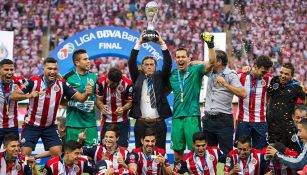Chivas celebra el título del Clausura 2017