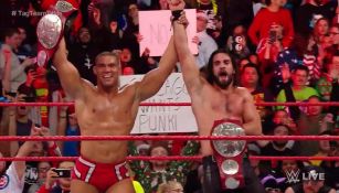 Jordan y Rollins celebran la coronación como Campeones en Parejas